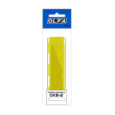 OLFA CKB-2 Tek Yönlü Maket Bıçağı Yedeği 2'li