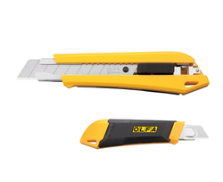 OLFA DL-1 Hazneli ve Bıçak Kırma Mekanizmalı Geniş Maket Bıçağı - Thumbnail