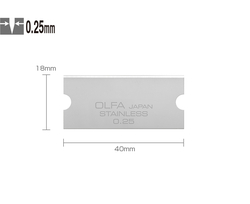 OLFA GSB-2S/6B Kazıma Bıçağı Yedeği - Thumbnail