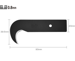 OLFA HOB-1 Yedek Bıçak (OLFA HOK-1 Maket Bıçağı Yedek Ucu) - Thumbnail