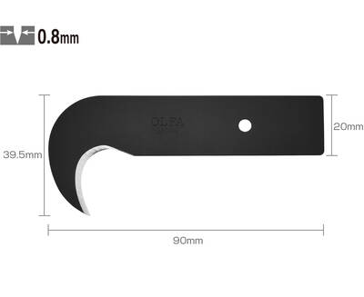 OLFA HOB-1 Yedek Bıçak (OLFA HOK-1 Maket Bıçağı Yedek Ucu)